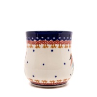 Mug Tress / Ceramika MK Malowane Kobaltem / Kogut
